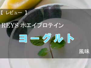 【レビュー】レイズ ホエイプロテイン ヨーグルト風味【プロテイン】